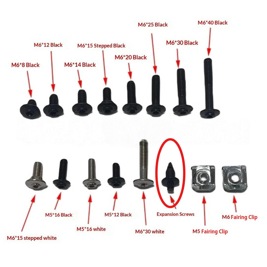 Benelli Small Part Screw Tnt600 SRK600 Cylinder Head Cover Screw Motorcycle Small Spare Parts