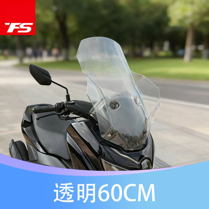 TFS 2025 YAMAHA NMAX155 Modified Euro Style Large Windshield NMAX155 Windshield 2025 NMAX155