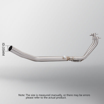 SYM TL508 Scooter Exhaust Front Exhaust Pipe Stainless Steel for TL508 2022-2024 Original Muffler
