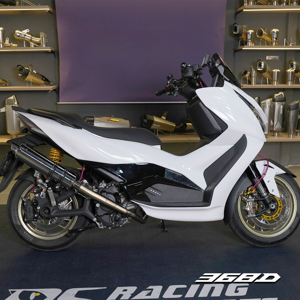 RAVEN ZONTES 368D 2026 Stainless Steel Exhaust Pipe Full System Motorccyle Exhaust ZT358D V2
