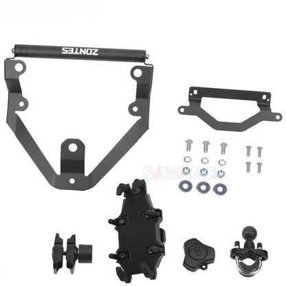 ZONTES 368D New Motorcycle GPS Bracket Mobile Phone Bracket Multi-function Expansion Rod Accessories