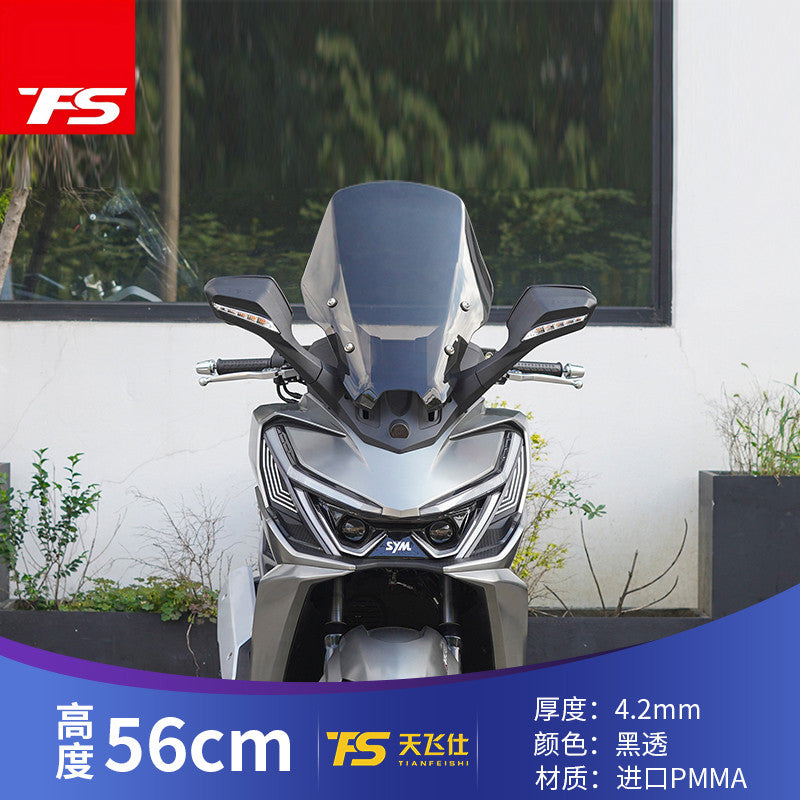 TFS SYM CRUISYM 400i 2025 Windshield Increase Height Windshield CRUISYM400 Front Windshield SYM400