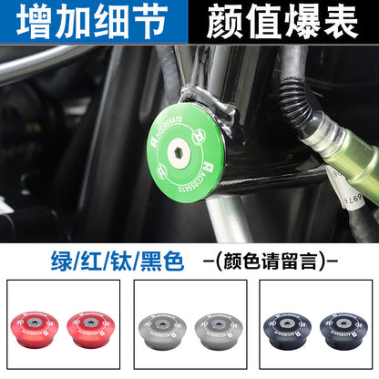 Kawasaki Ninja500 SE Footrest Rear Armrest Short Tail Guard Bar Exhaust Cover Modenas NInja 500 SE