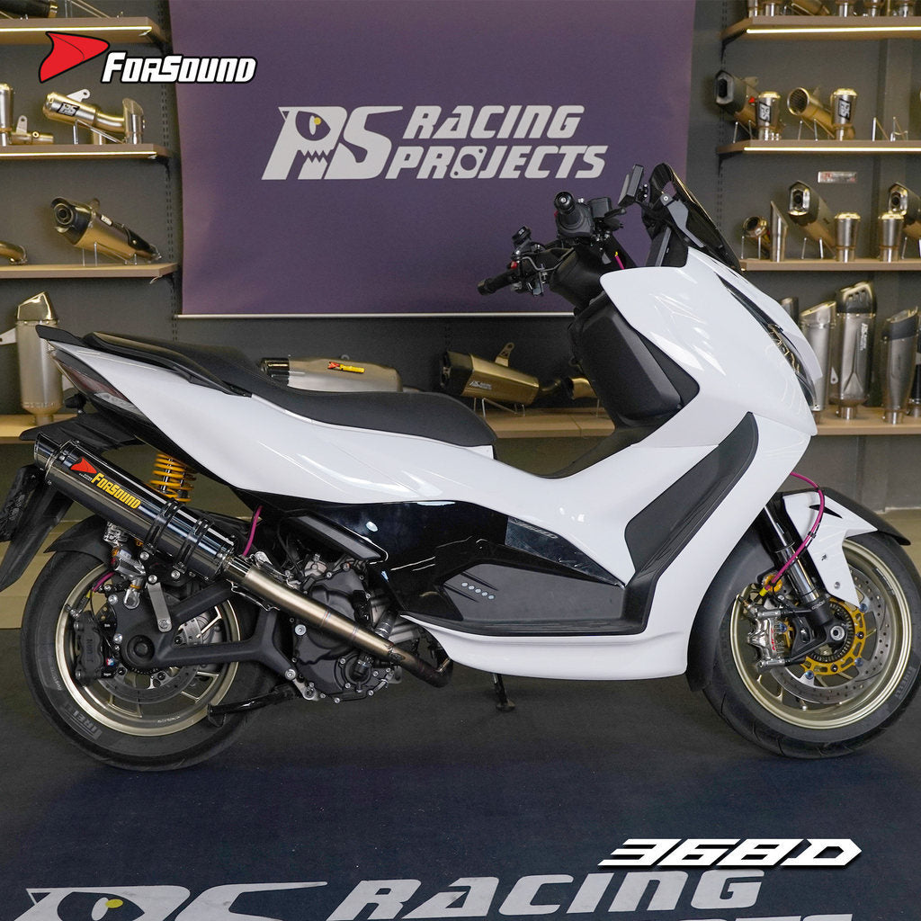 RAVEN ZONTES 368D 2026 Stainless Steel Exhaust Pipe Full System Motorccyle Exhaust ZT358D V2