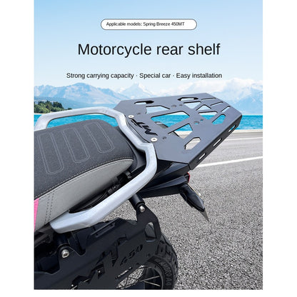 CFMOTO 450MT Modified Rear Rack Motorcycle Box Bracket Tail Box Chassis Rear Parcel or Luggage Rack