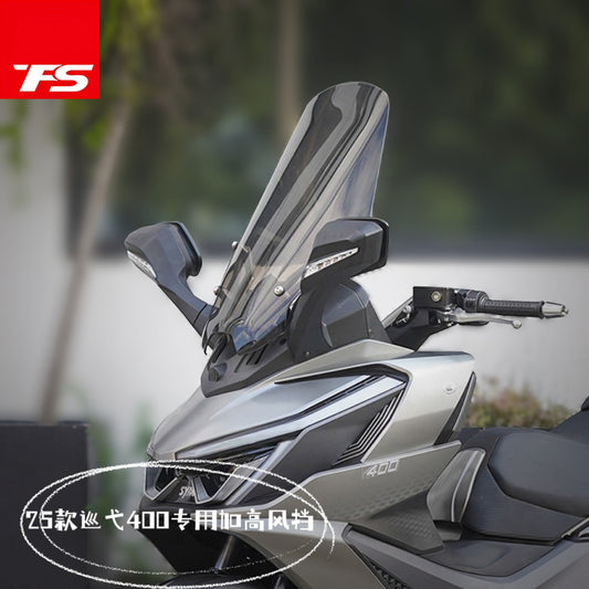 TFS SYM CRUISYM 400i 2025 Windshield Increase Height Windshield CRUISYM400 Front Windshield SYM400