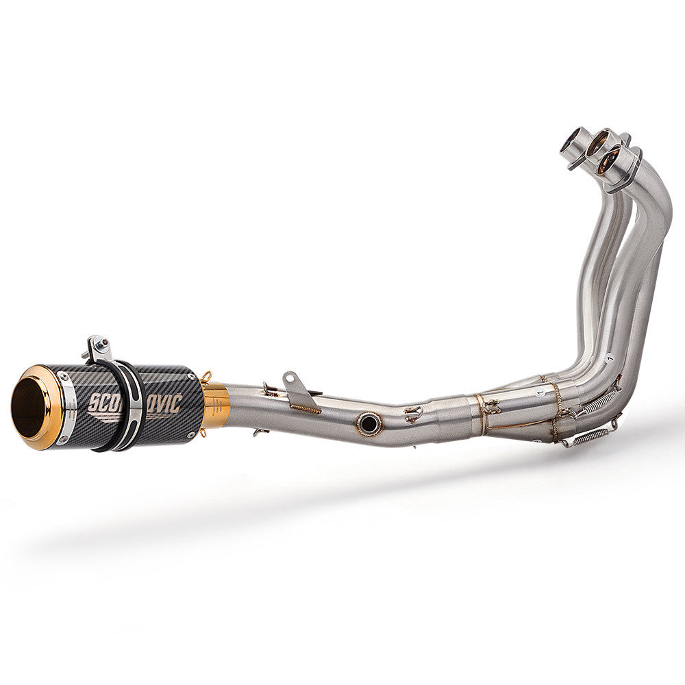 Yamaha MT09 V1 V2 2014-2020 Stainless Steel Straight Exhaust Pipe Full System MT09 Exhaust MT09