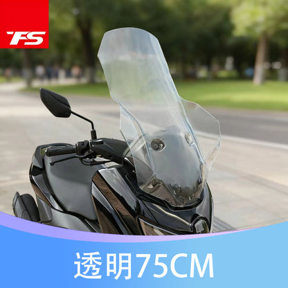 TFS 2025 YAMAHA NMAX155 Modified Euro Style Large Windshield NMAX155 Windshield 2025 NMAX155