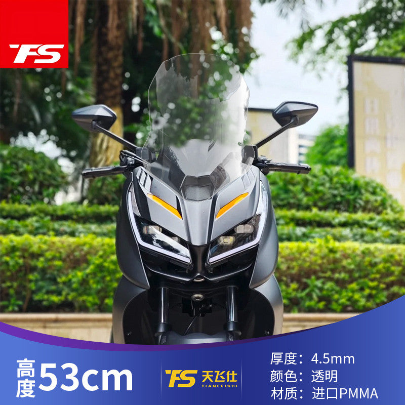 TFS ZONTES 368D Windshield Modification Heightened Windshield 368D Front Windshield Widened