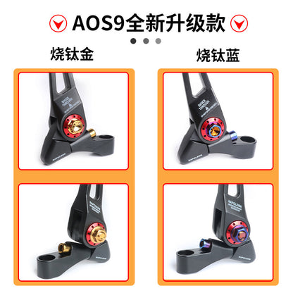 QJMOTOR FORTRESS 350 Motorcycle Modified AOS9 Universal Rearview Mirror Fort 350 Side Mirror