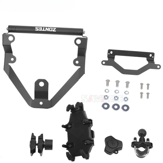 ZONTES 368D New Motorcycle GPS Bracket Mobile Phone Bracket Multi-function Expansion Rod Accessories