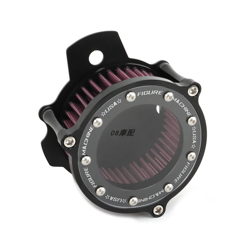 Qjmotor SRV250 Air Filter Transparent Air Filter Modified SRV250 Air Filter Harley Style Air Filter