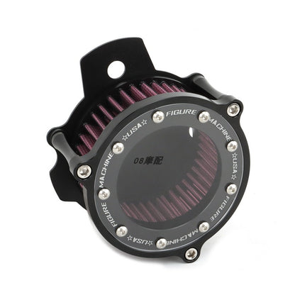 Qjmotor SRV250 Air Filter Transparent Air Filter Modified SRV250 Air Filter Harley Style Air Filter