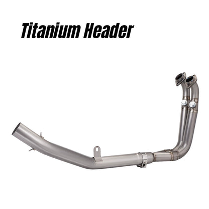RAVEN CFMOTO 450SR 450NK Exhaust Stainless Steel Titanium Full System Exhaust Motorcycle Muffler