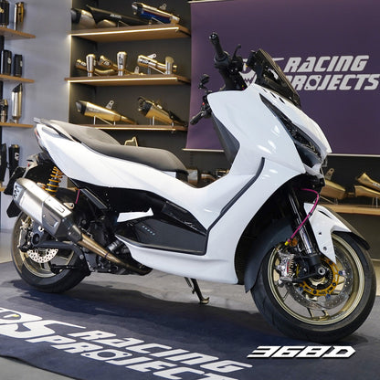 RAVEN ZONTES 368D 2026 Stainless Steel Exhaust Pipe Full System Motorccyle Exhaust ZT358D V2