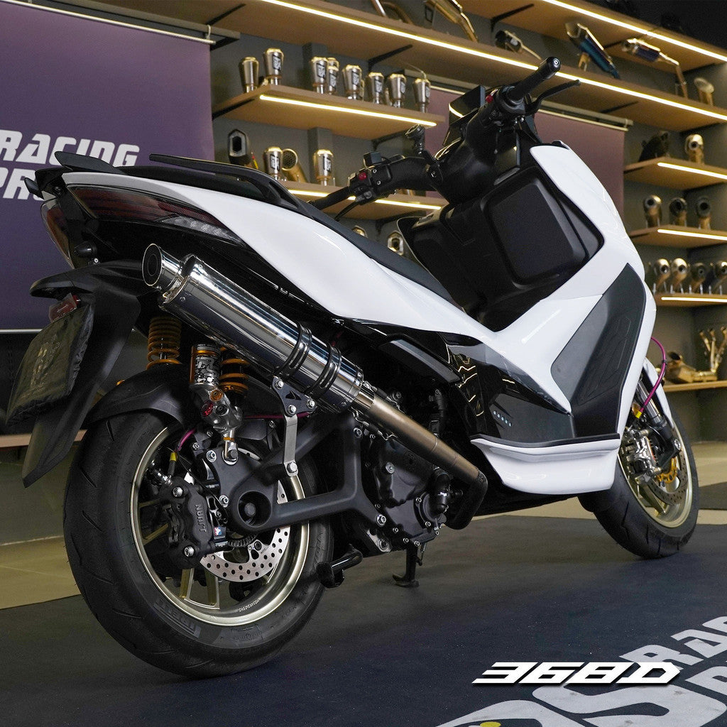 RAVEN ZONTES 368D 2026 Stainless Steel Exhaust Pipe Full System Motorccyle Exhaust ZT358D V2