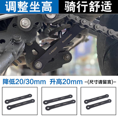 Kawasaki Ninja500 SE Footrest Rear Armrest Short Tail Guard Bar Exhaust Cover Modenas NInja 500 SE