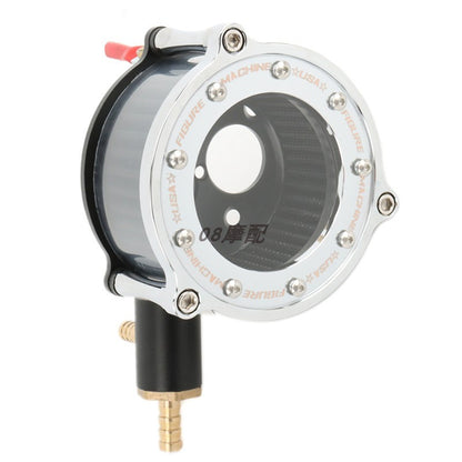 Qjmotor SRV250 Air Filter Transparent Air Filter Modified SRV250 Air Filter Harley Style Air Filter