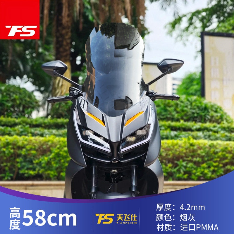 TFS ZONTES 368D Windshield Modification Heightened Windshield 368D Front Windshield Widened