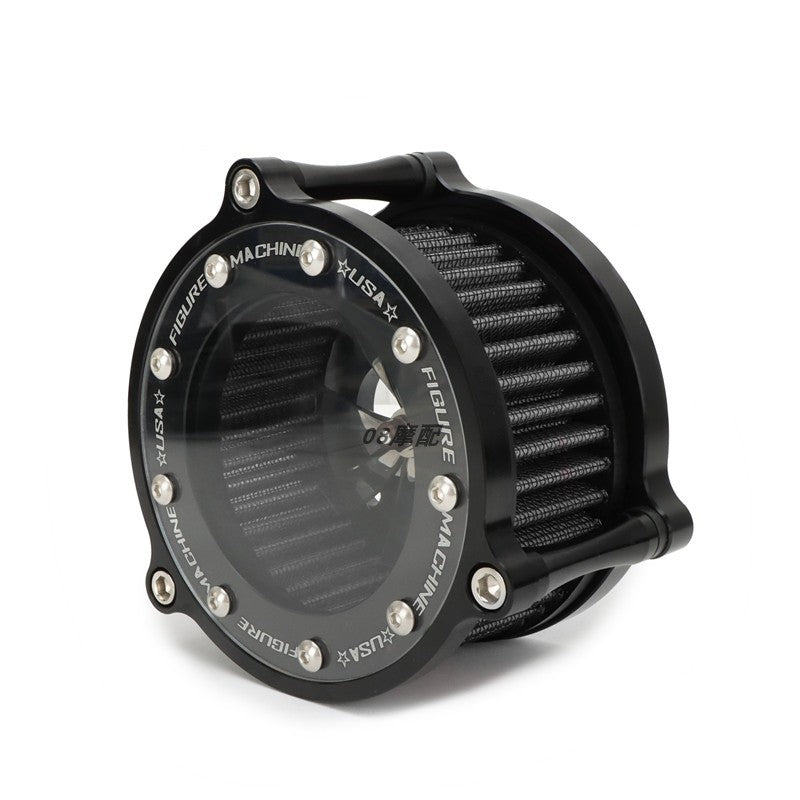 Qjmotor SRV250 Air Filter Transparent Air Filter Modified SRV250 Air Filter Harley Style Air Filter