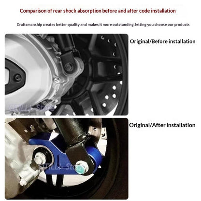For Honda ADV350 2022-2025 Lowering Kit Shock Absorber Reduction Shock Seat Height Reduction 25mm