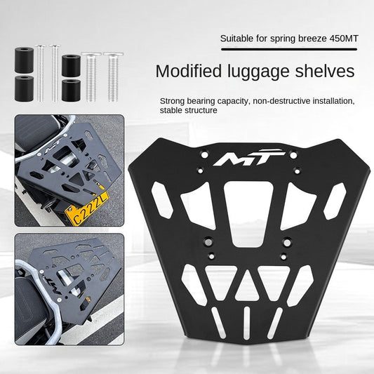 CFMOTO 450MT Modified Rear Rack Motorcycle Box Bracket Tail Box Chassis Rear Parcel or Luggage Rack