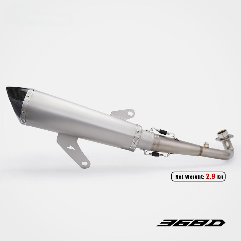 RAVEN ZONTES 368D 2026 Stainless Steel Exhaust Pipe Full System Motorccyle Exhaust ZT358D V2