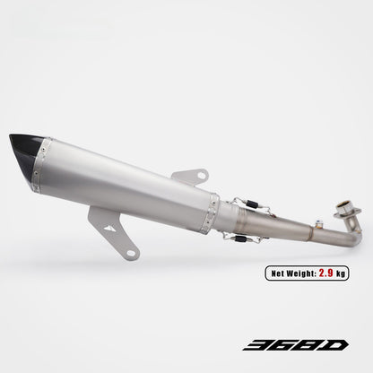 RAVEN ZONTES 368D 2026 Stainless Steel Exhaust Pipe Full System Motorccyle Exhaust ZT358D V2