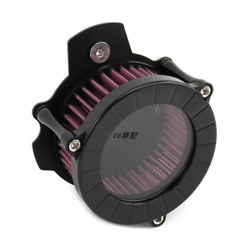 Qjmotor SRV250 Air Filter Transparent Air Filter Modified SRV250 Air Filter Harley Style Air Filter