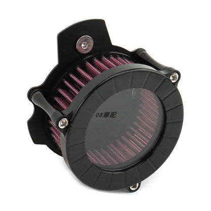 Qjmotor SRV250 Air Filter Transparent Air Filter Modified SRV250 Air Filter Harley Style Air Filter
