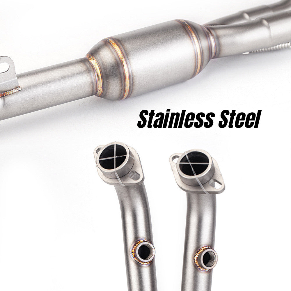 RAVEN CFMOTO 450SR 450NK Exhaust Stainless Steel Titanium Full System Exhaust Motorcycle Muffler