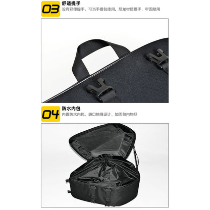 Universal Motorcycle Saddle Bag 60L Side Bag Camel Bag Motorcycle Helmet Bag Waterproof Tail Bag
