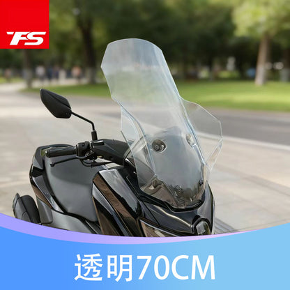 TFS 2025 YAMAHA NMAX155 Modified Euro Style Large Windshield NMAX155 Windshield 2025 NMAX155