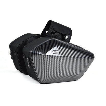Universal Motorcycle Saddle Bag 60L Side Bag Camel Bag Motorcycle Helmet Bag Waterproof Tail Bag