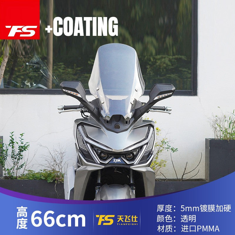 TFS SYM CRUISYM 400i 2025 Windshield Increase Height Windshield CRUISYM400 Front Windshield SYM400