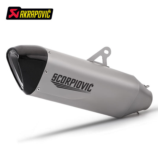 AKRAPOVIC 60MM Universal Muffler Superbike ZX10R ZX6R S1000RR Z1000 CRB1000RR 60mm Universal Muffler