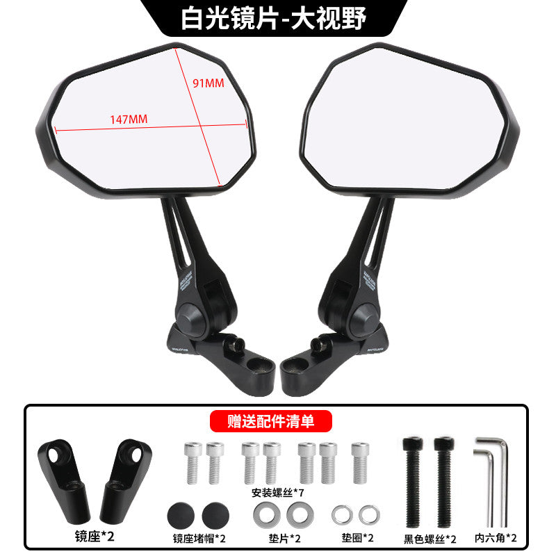 QJMOTOR FORTRESS 350 Motorcycle Modified AOS9 Universal Rearview Mirror Fort 350 Side Mirror