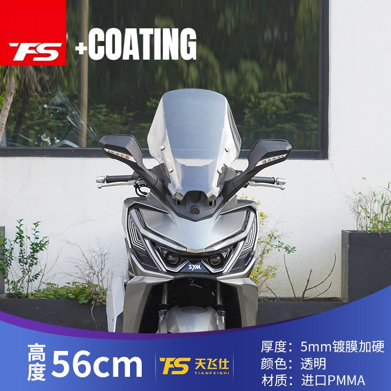 TFS SYM CRUISYM 400i 2025 Windshield Increase Height Windshield CRUISYM400 Front Windshield SYM400