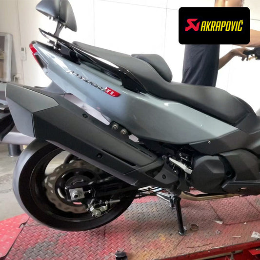 SYM TL508 Scooter Exhaust Front Exhaust Pipe Stainless Steel for TL508 2022-2024 Original Muffler