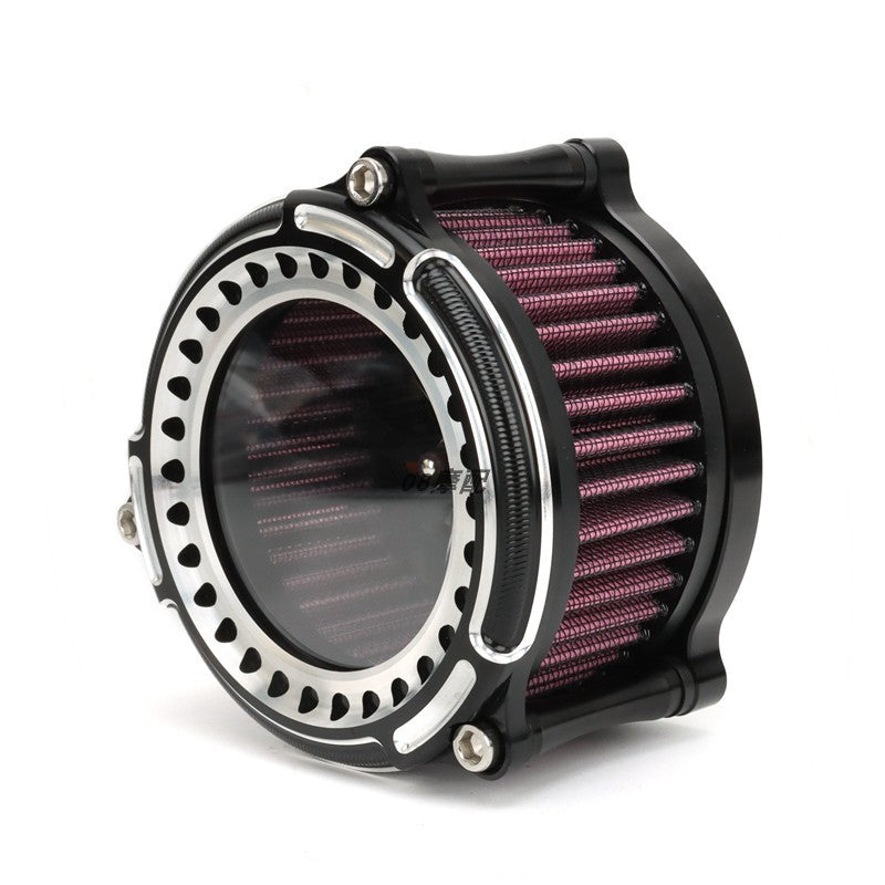 Qjmotor SRV250 Air Filter Transparent Air Filter Modified SRV250 Air Filter Harley Style Air Filter