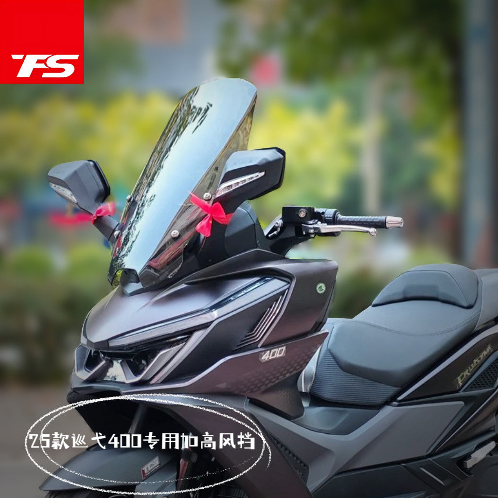TFS SYM CRUISYM 400i 2025 Windshield Increase Height Windshield CRUISYM400 Front Windshield SYM400