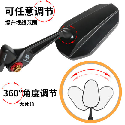 QJMOTOR FORTRESS 350 Motorcycle Modified AOS9 Universal Rearview Mirror Fort 350 Side Mirror
