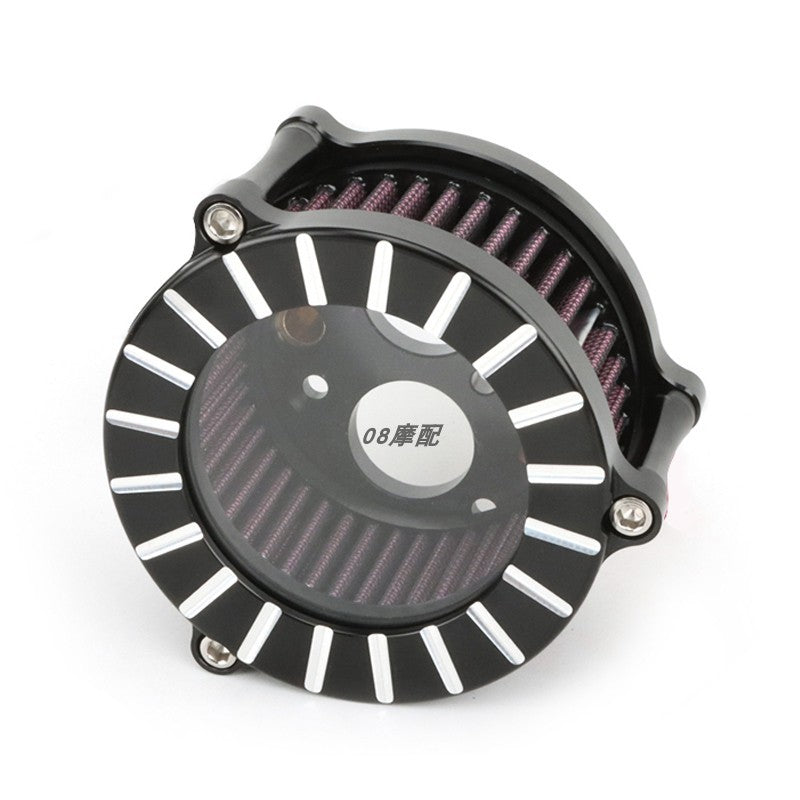 Qjmotor SRV250 Air Filter Transparent Air Filter Modified SRV250 Air Filter Harley Style Air Filter