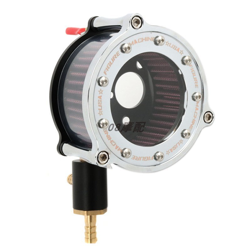 Qjmotor SRV250 Air Filter Transparent Air Filter Modified SRV250 Air Filter Harley Style Air Filter