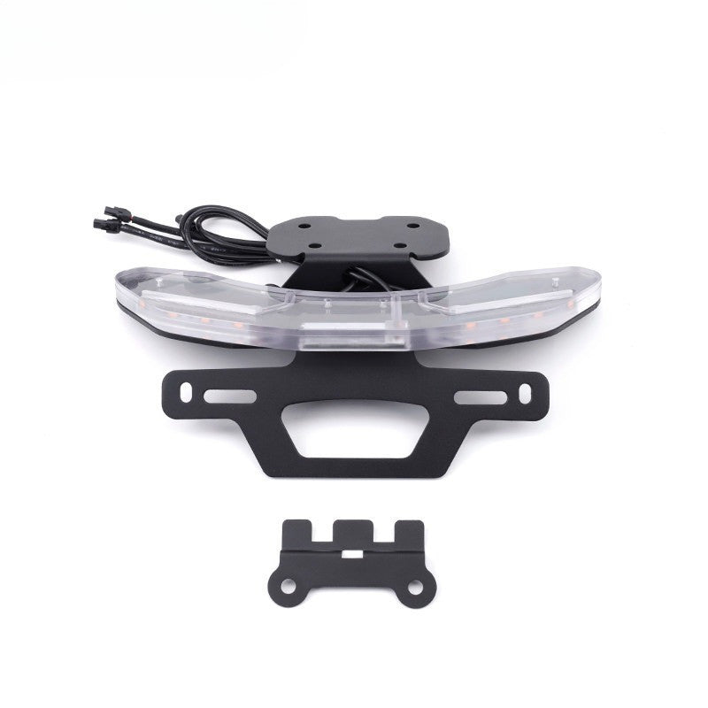 Suitable for QJ ATX250 Tail ATX250X Short Tail License Plate Frame Turn Signal Plate Frame Tail Tidy