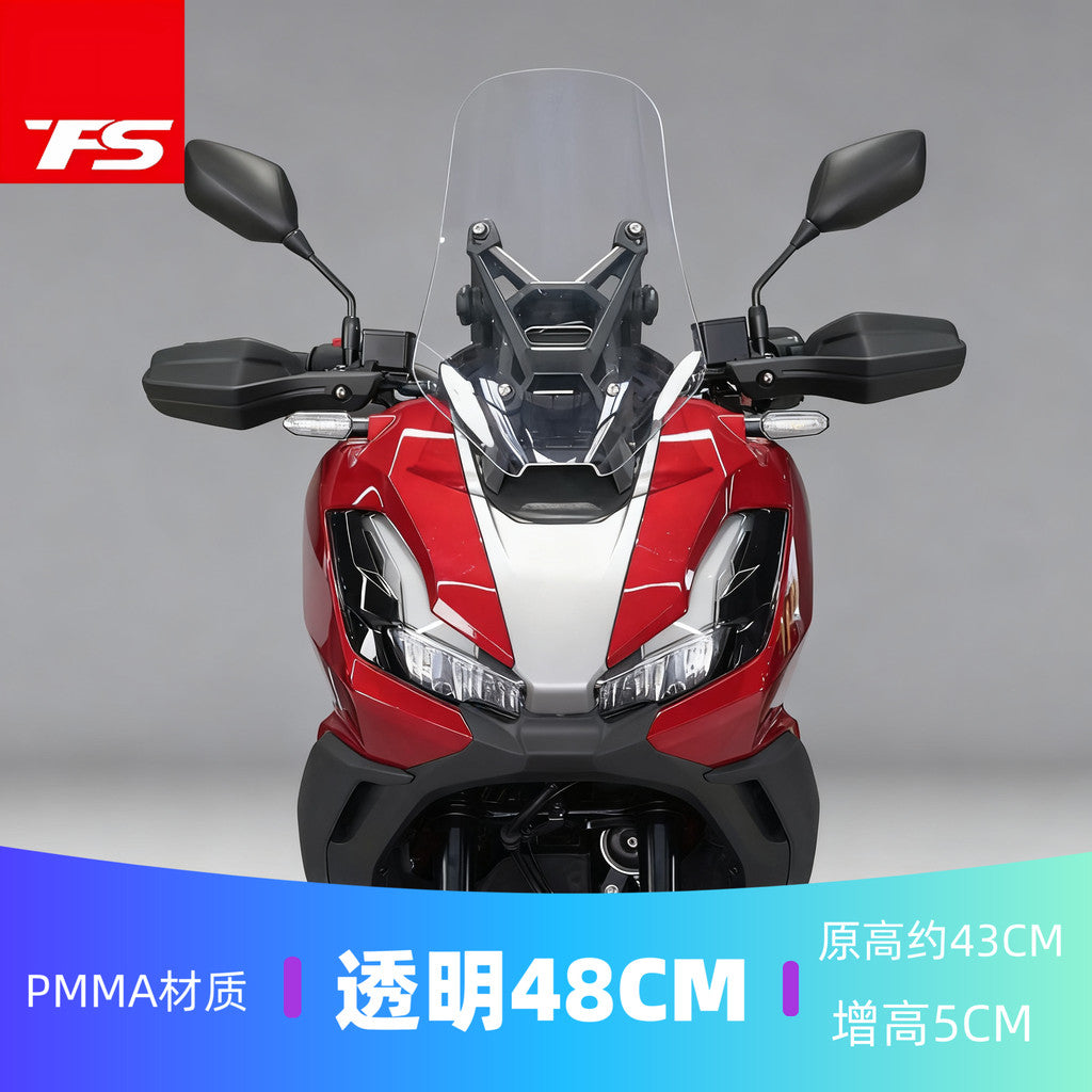TFS HONDA ADV350 Windshield Increase Height Lower 2022-2025 Original Style Windshield ADV350