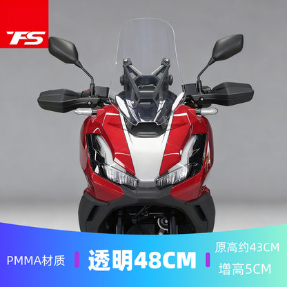 TFS HONDA ADV350 Windshield Increase Height Lower 2022-2025 Original Style Windshield ADV350