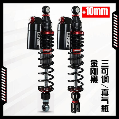 JSMT AVETA VANGUARD 250 +10mm Rear Shock Absorber Performance 3 Adjustable Preload Nitrogen Gas Can