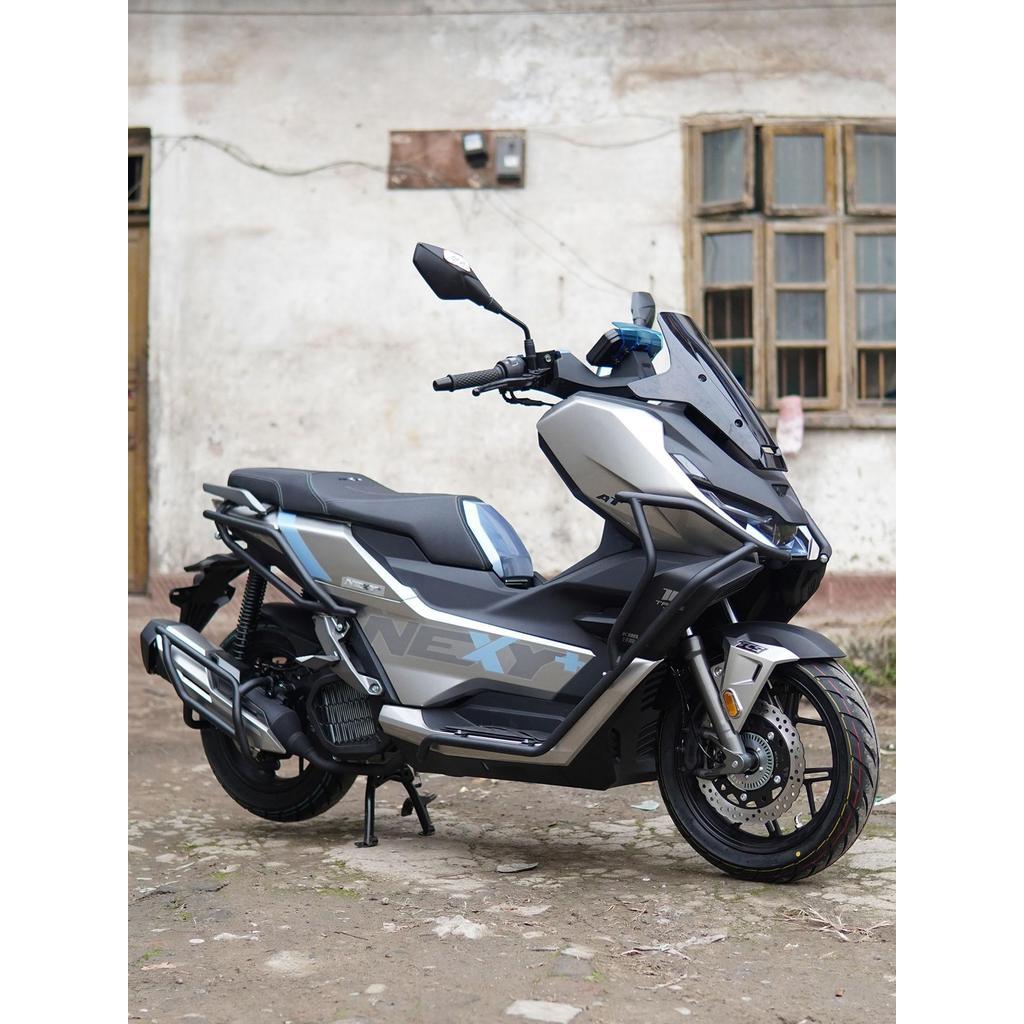 WMOTO NEXY+180 Crash Bar Rear Carbon Steel Top box Bracket NEXY 180 Exhaust Crash Bar NEXY+180