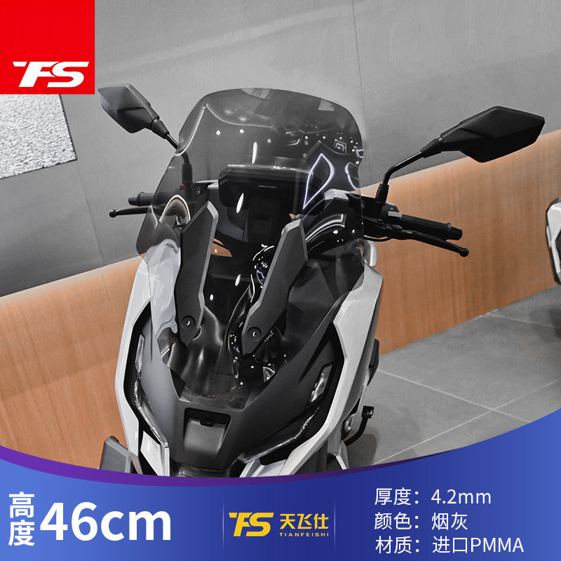 WMOTO NEXY+180 Windshield Modification Increase Height Windshield NEXY+180 Deflector